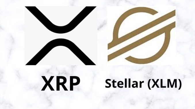 stellar and ripple logos