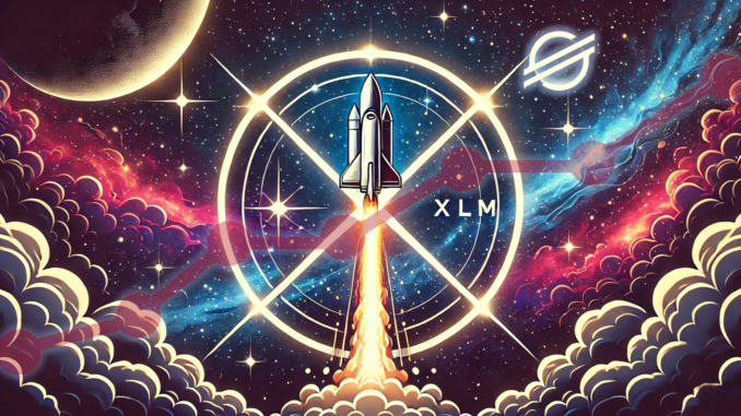 The price of Stellar (XLM) jumped